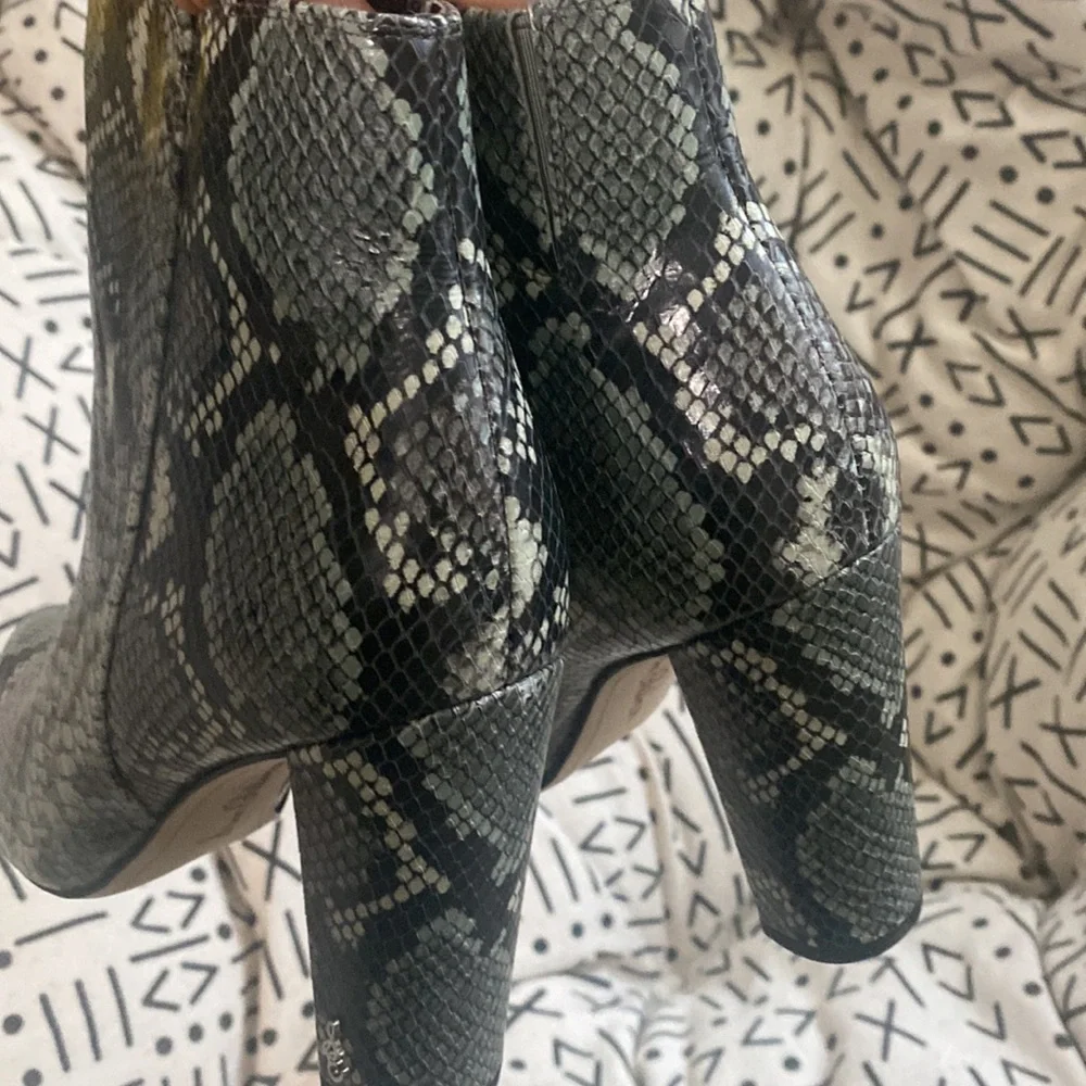 Sam Edelman Raelle Snakeskin Bootie - Picture 5 of 12